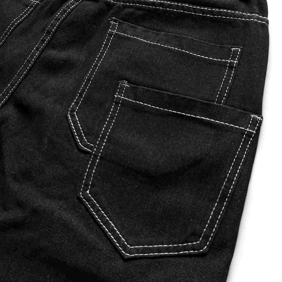 Twin Pockets Baggy Jeans