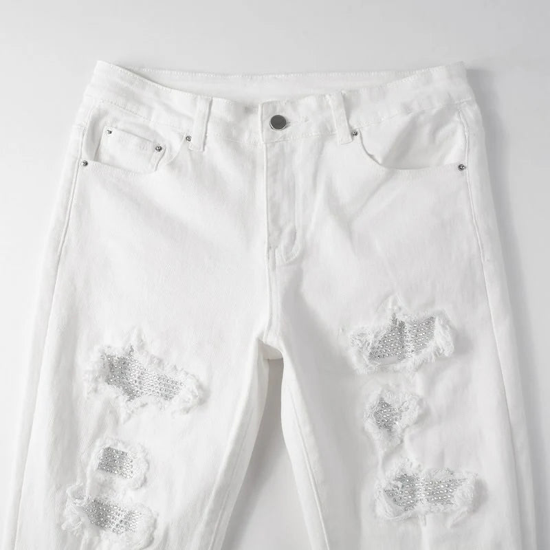 Clean White Jeans